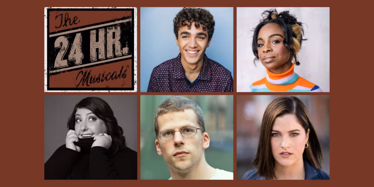 Jesse Eisenberg, Bonnie Milligan and More to Join THE 24 HOUR MUSICALS