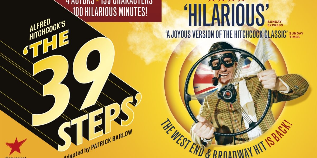 THE 39 STEPS Visits Brighton This Month