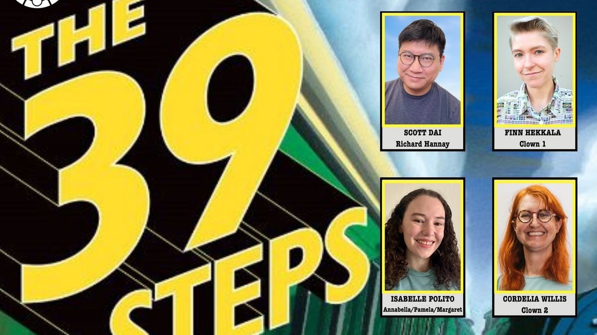 THE 39 STEPS to Open at One Stage Theatre in Fremont