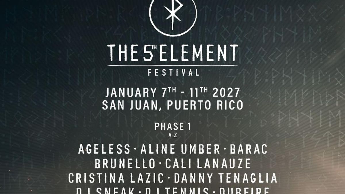 THE 5TH ELEMENT FESTIVAL to Return to Puerto Rico in 2027