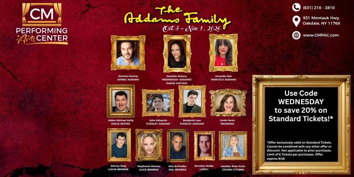 THE ADDAMS FAMILY Cast Set for CM Performing Arts