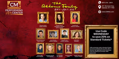 THE ADDAMS FAMILY Cast Set for CM Performing Arts