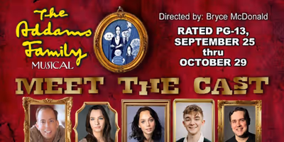 THE ADDAMS FAMILY to Open at Cumberland County Playhouse