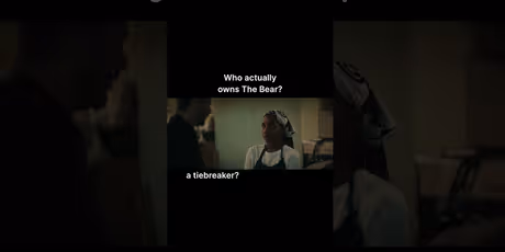 THE BEAR Clip: Who Owns The Bear? Photo