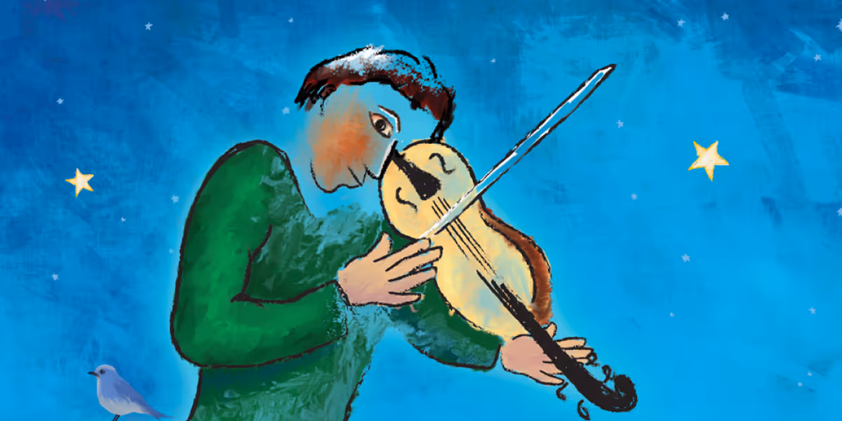 THE BLUE VIOLINIST OVER WEST END AVENUE to Open at Theatre Row