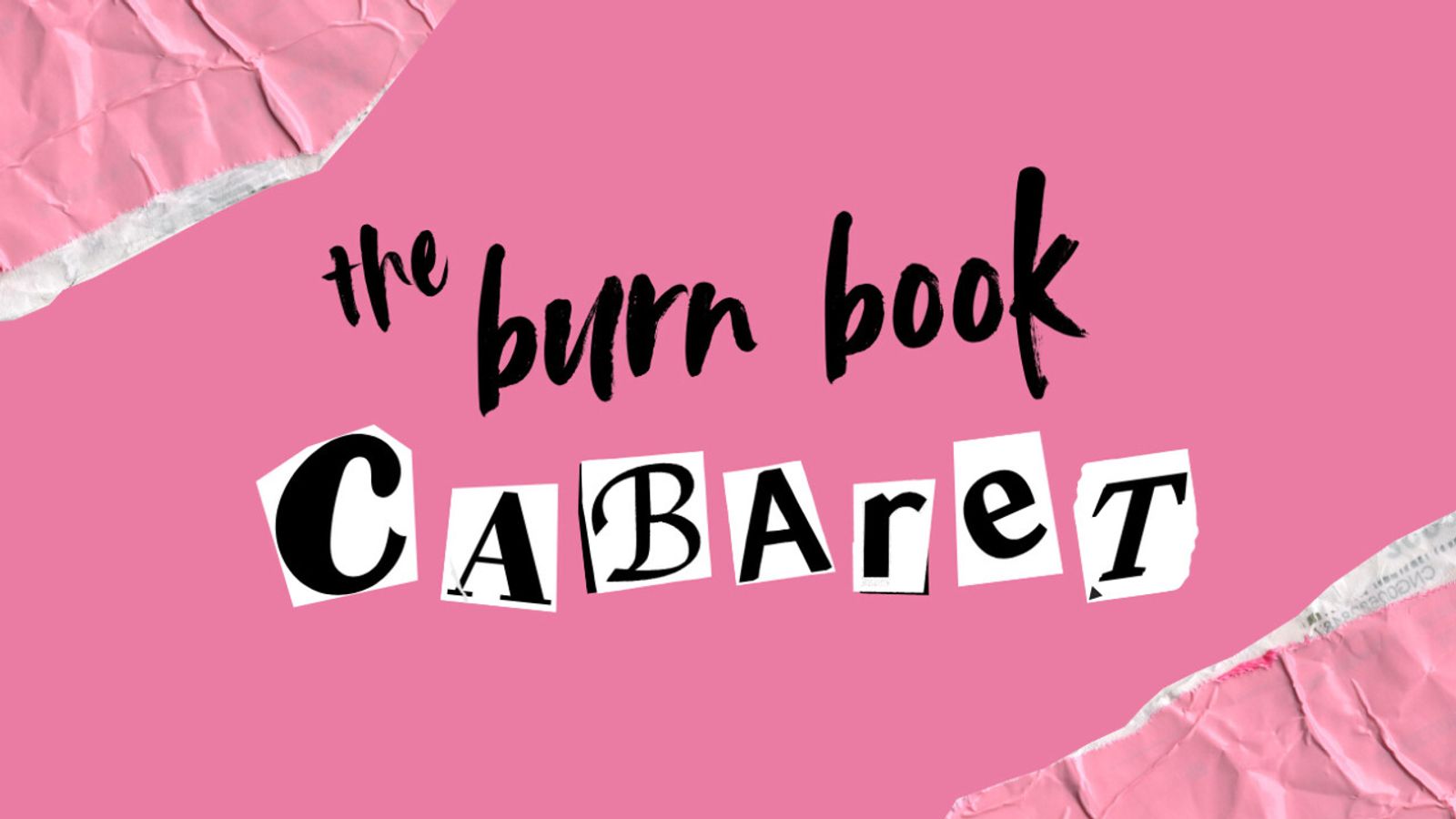 THE BURN BOOK CABARET to Make Debut at 54 Below | BroadwayWorld