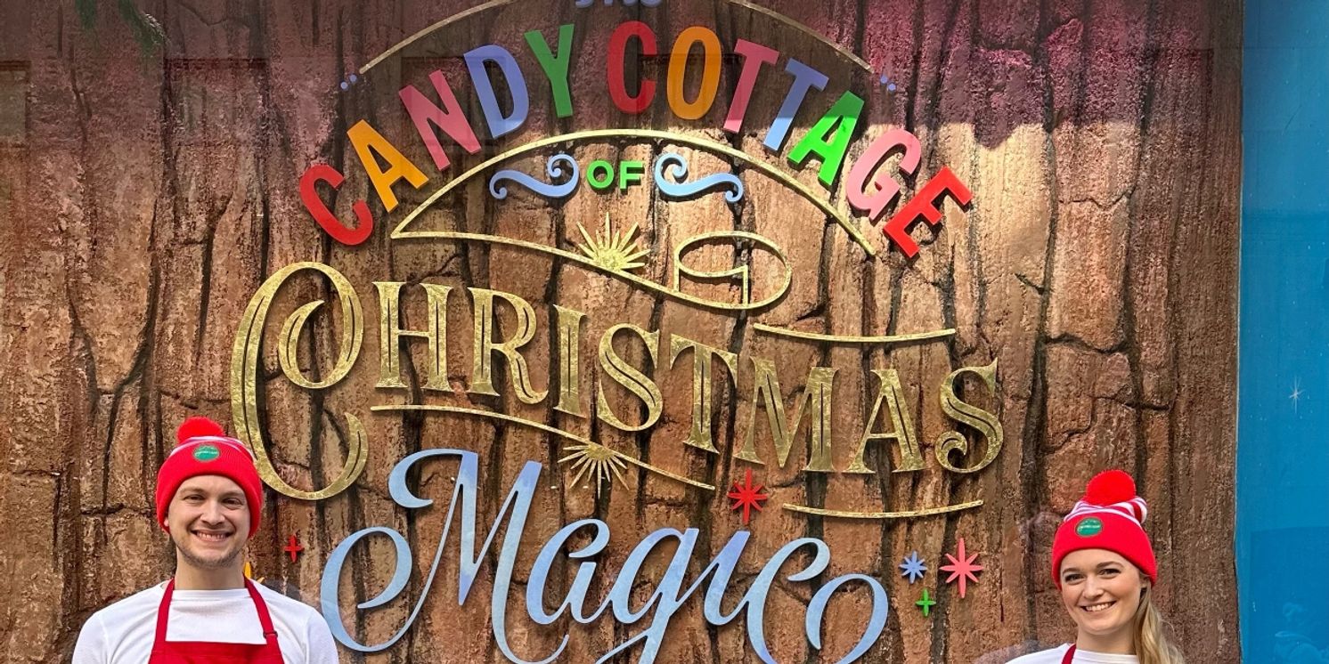 THE CANDY COTTAGE OF CHRISTMAS MAGIC Makes its Debut at Rockefeller Center this Holiday Season  Image