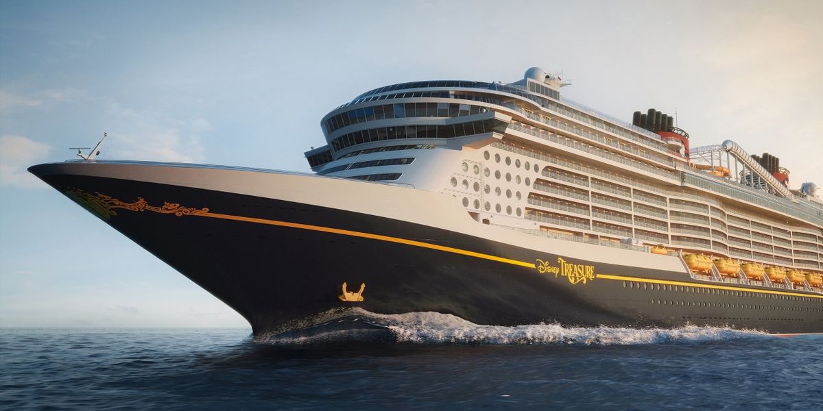 THE DISNEY TREASURE-The New Ship from Disney Cruise Line Launches December 2024