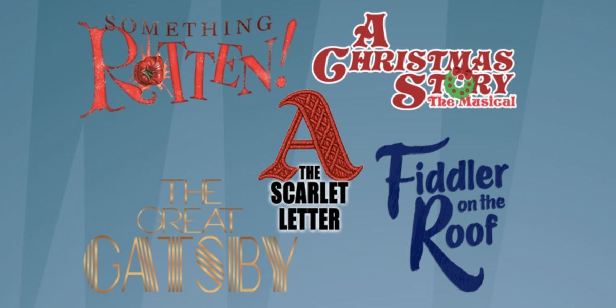 THE GREAT GATSBY, SOMETHING ROTTEN!, and More Set For Civic Theatre's 2025-26 Season