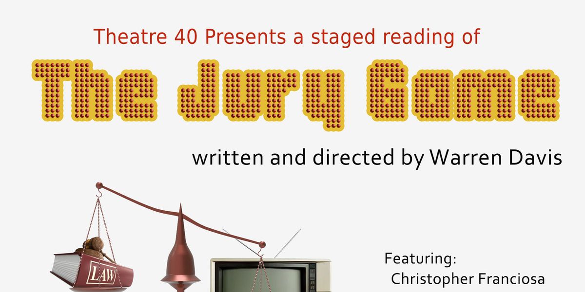 THE JURY GAME to Receive Staged Reading at Theatre 40