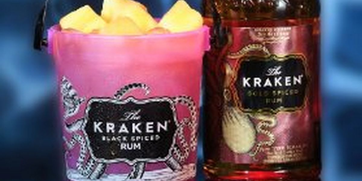 THE KRAKEN GOLD SPICED RUM for National Rum Day on 8/16 and All Summer Long