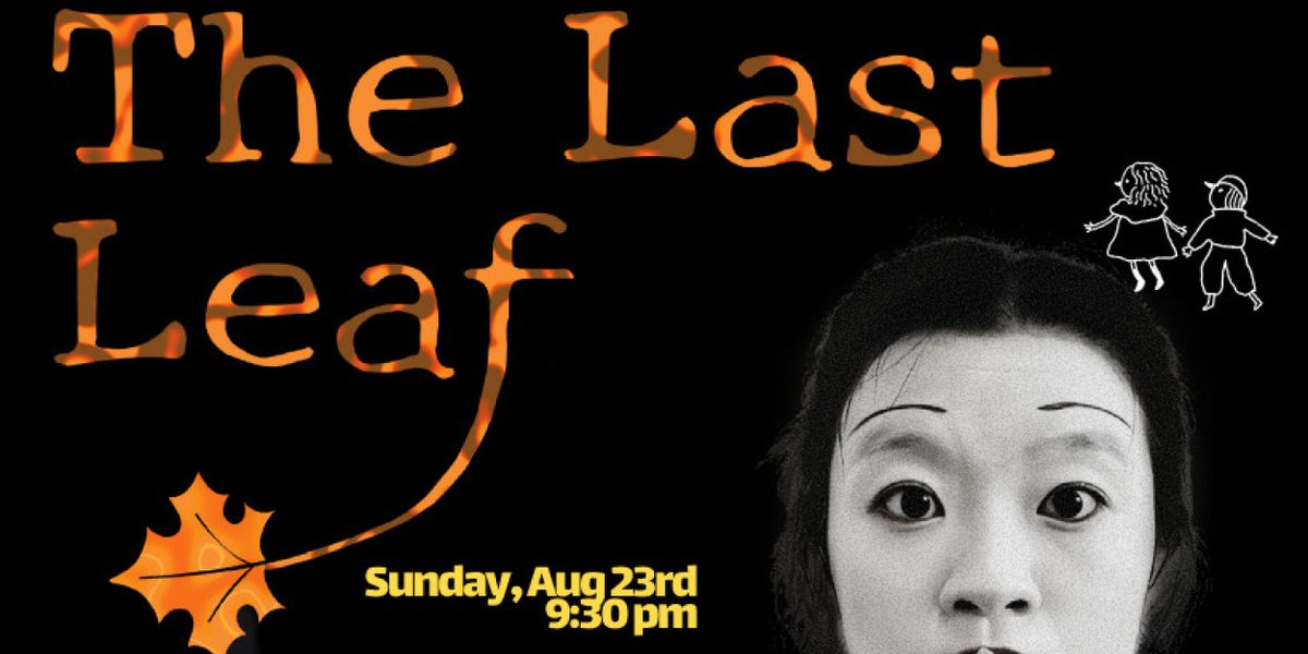 THE LAST LEAF to Premiere at The Tank's LimeFest