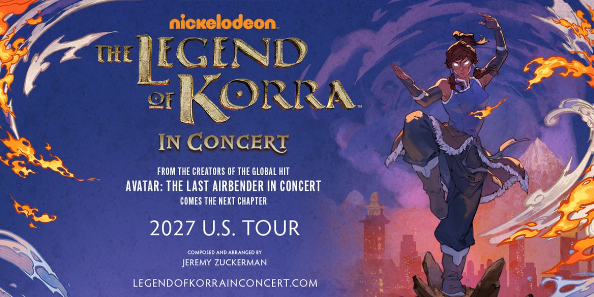 THE LEGEND OF KORRA IN CONCERT Sets 2027 U.S. Dates