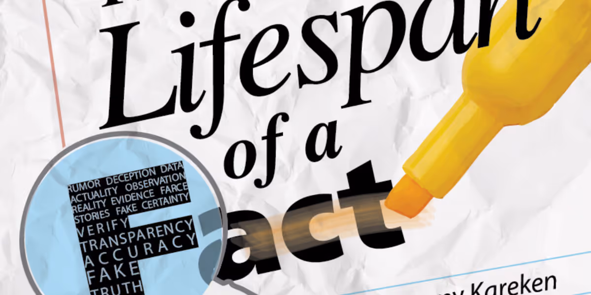 THE LIFESPAN OF A FACT to be Presented at Act II Playhouse