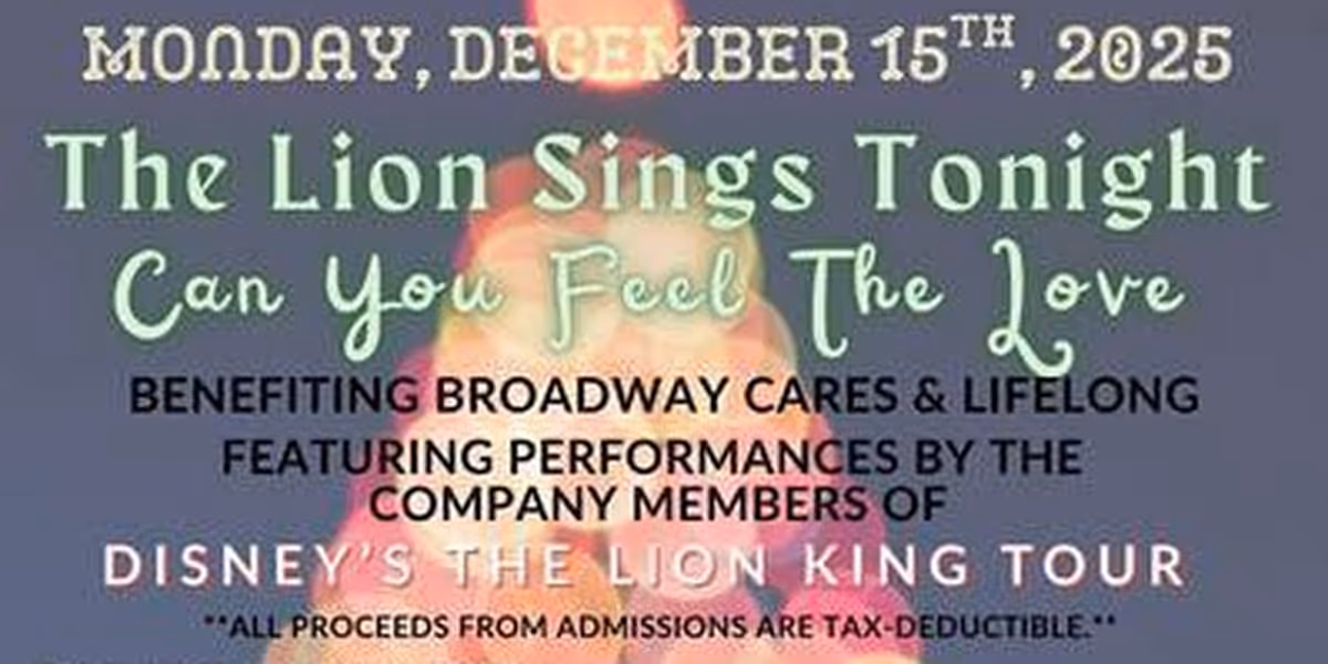 THE LION KING Seattle Cast Will Perform Cabaret Benefit
