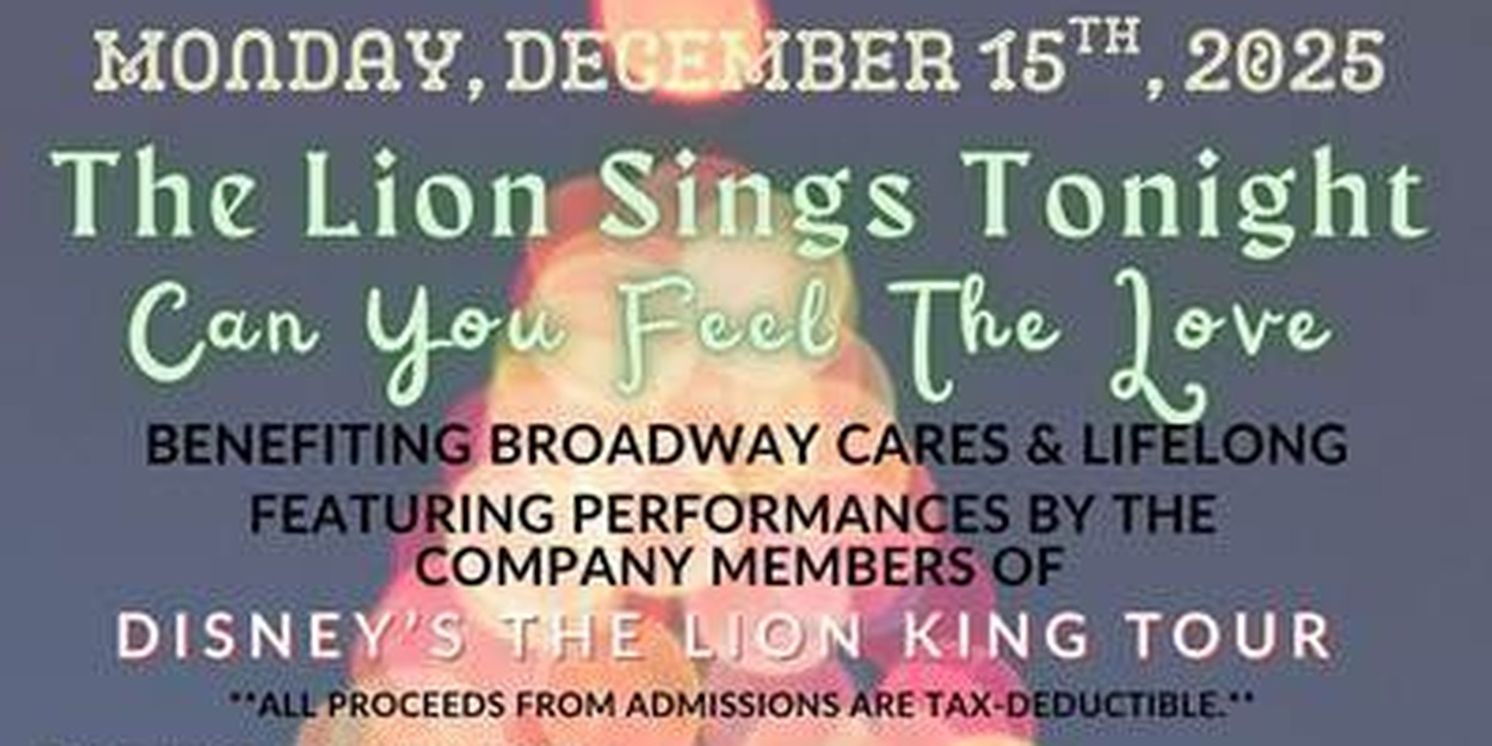 THE LION KING Seattle Cast Will Perform Cabaret Benefit  Image