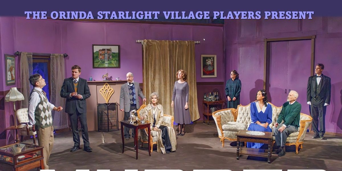 THE MURDER OF ROGER ACKROYD to Close with Final Performances in Orinda