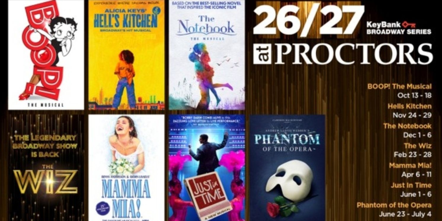 THE NOTEBOOK, BOOP! THE MUSICAL, and More Set For Capital Repertory Theatre's 2026-27 Season  Image