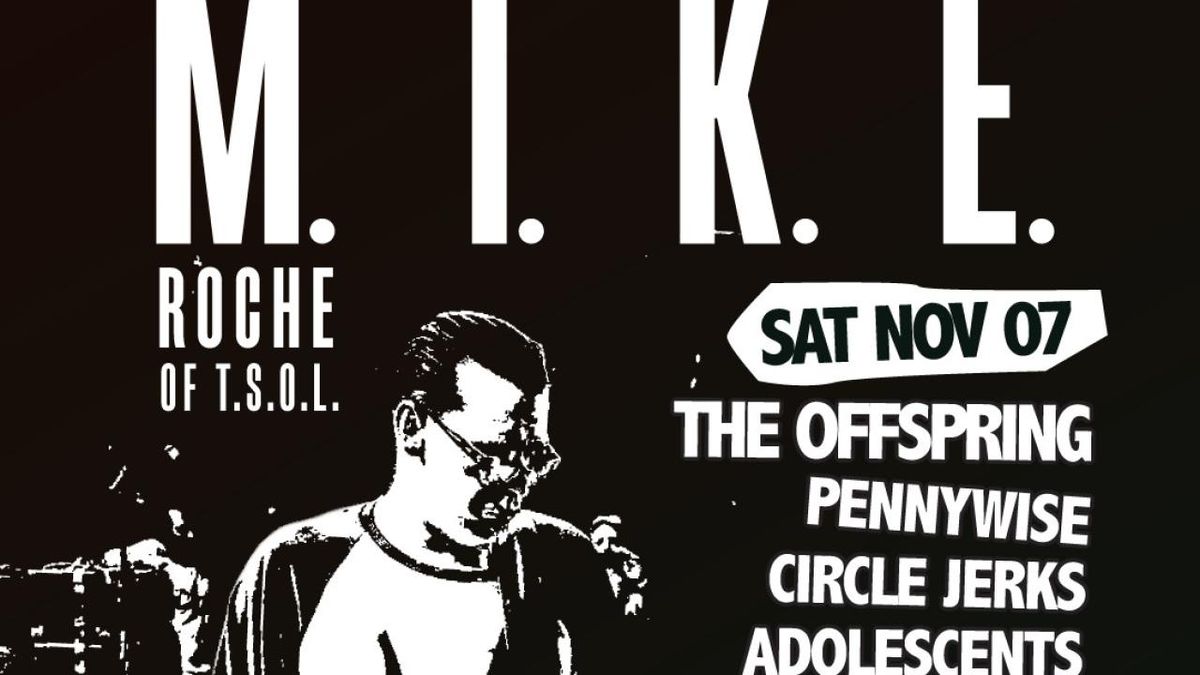 THE OFFSPRING, PENNYWISE, CIRCLE JERKS to Perform Mike Roche Benefit