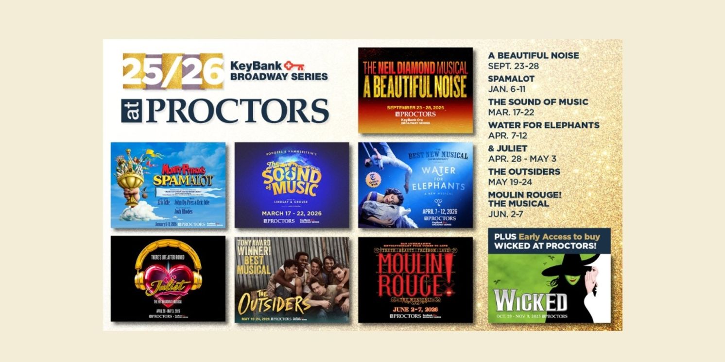 THE OUTSIDERS, SPAMALOT, and More Set For Proctors and TheREP's 25-26 Season  Image