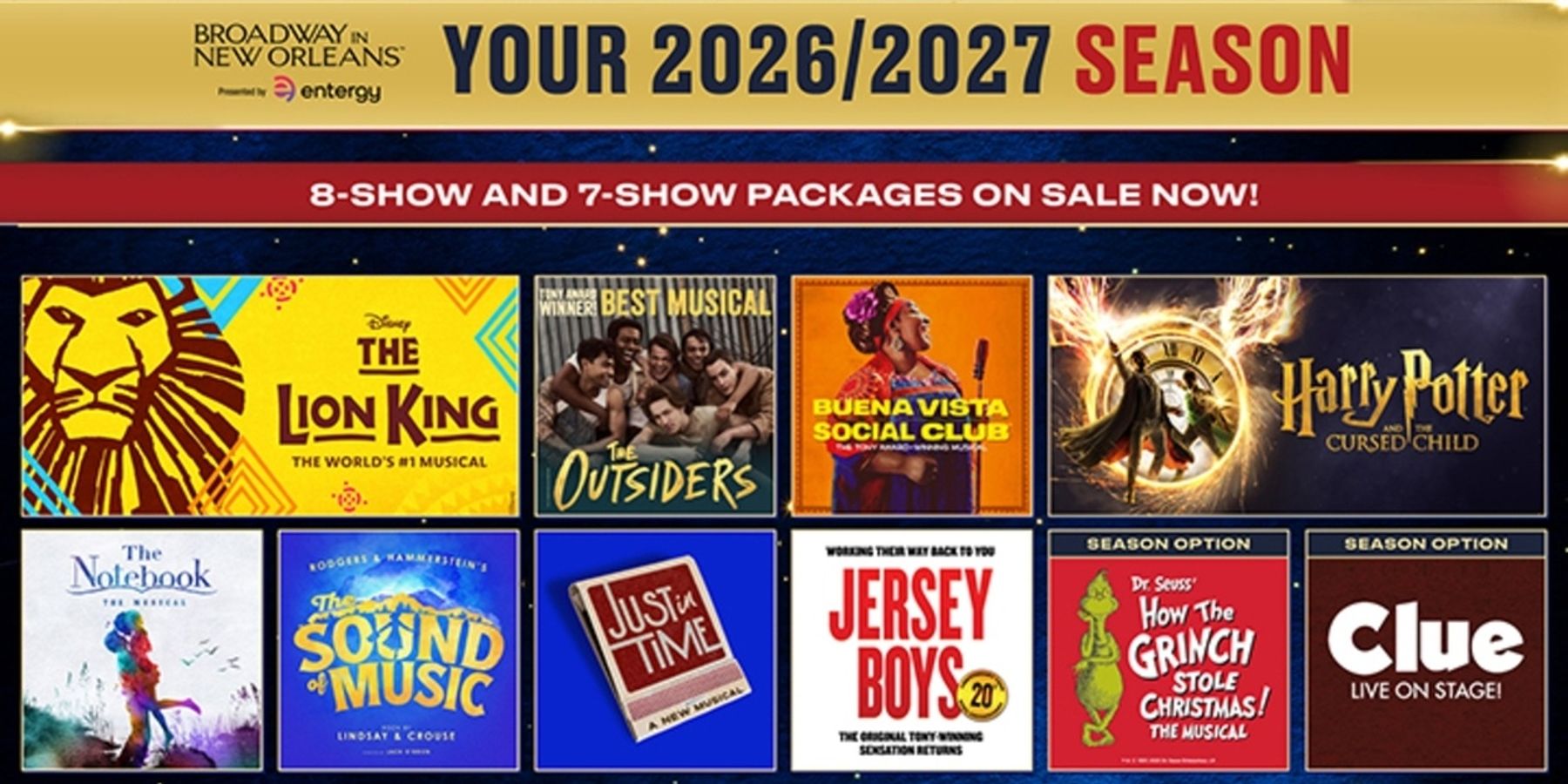THE OUTSIDERS, THE NOTEBOOK, and More Set For 2026-27 Season at the Saeger Theatre