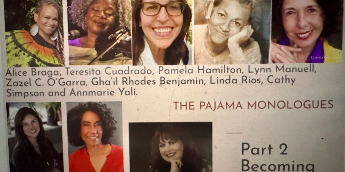 THE PAJAMA MONOLOGUES PART 2: BECOMING Set for St. Michaels Recital Hall This Month