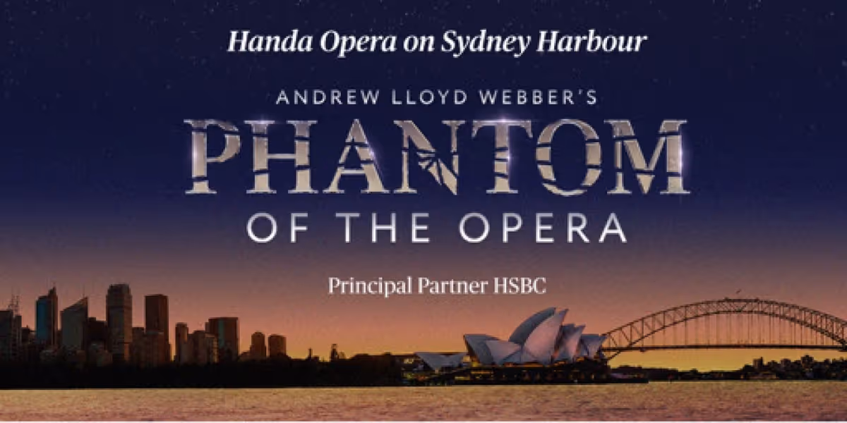 THE PHANTOM OF THE OPERA Will Celebrate 40th Anniversary on Sydney Harbour in 2026