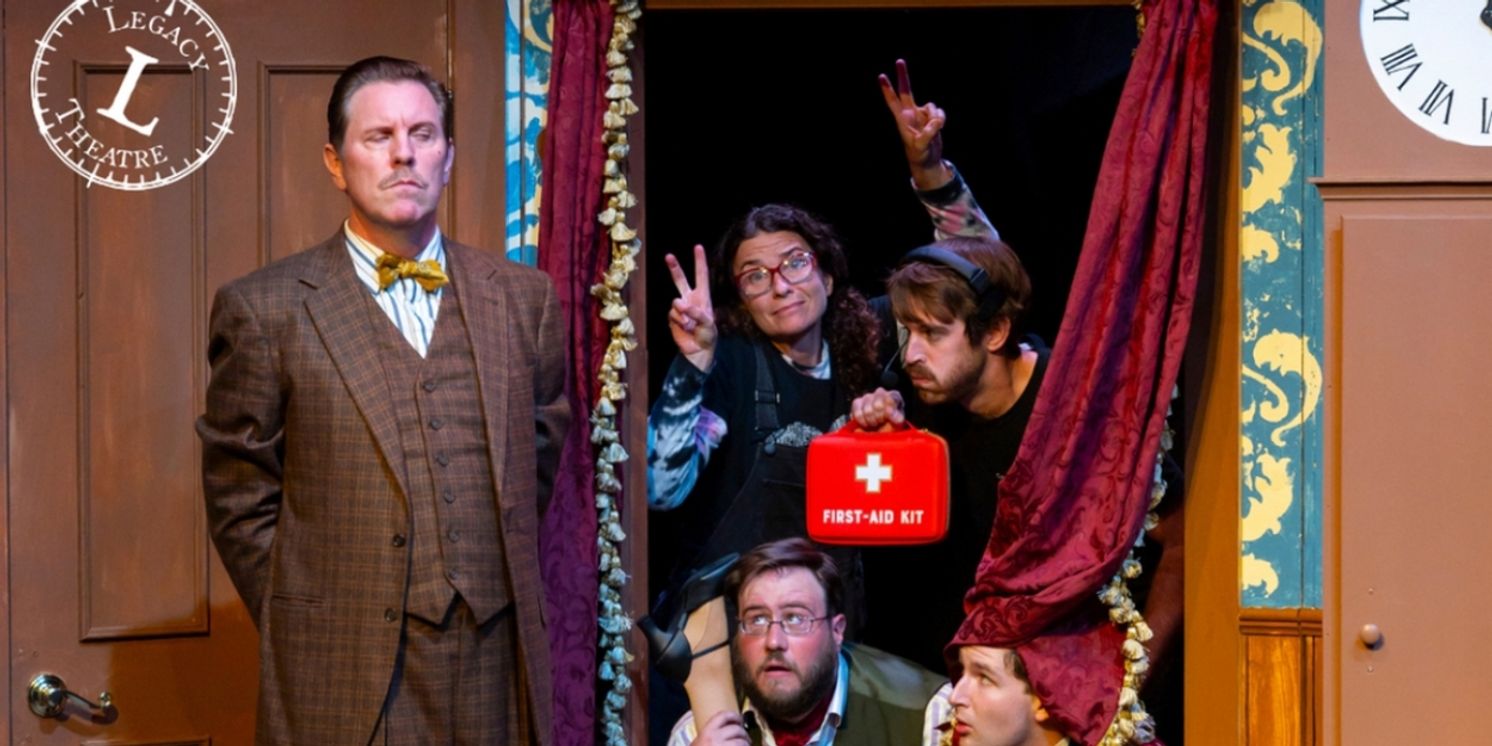 THE PLAY THAT GOES WRONG Now Playing At Branford's Legacy Theatre  Image