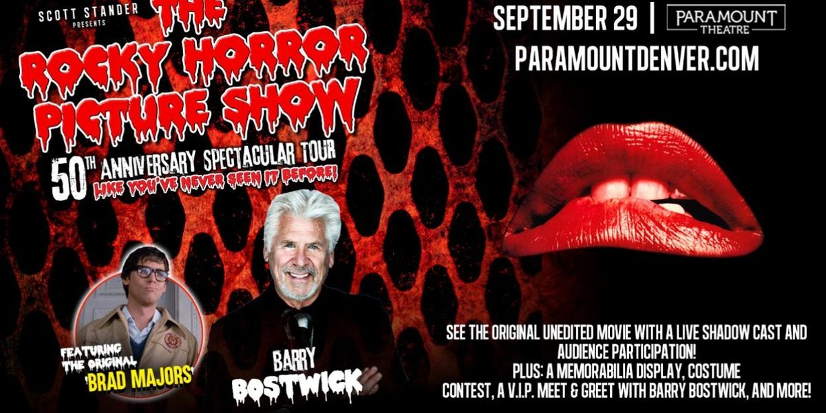 THE ROCKY HORROR PICTURE SHOW Comes to the Paramount Theatre in September
