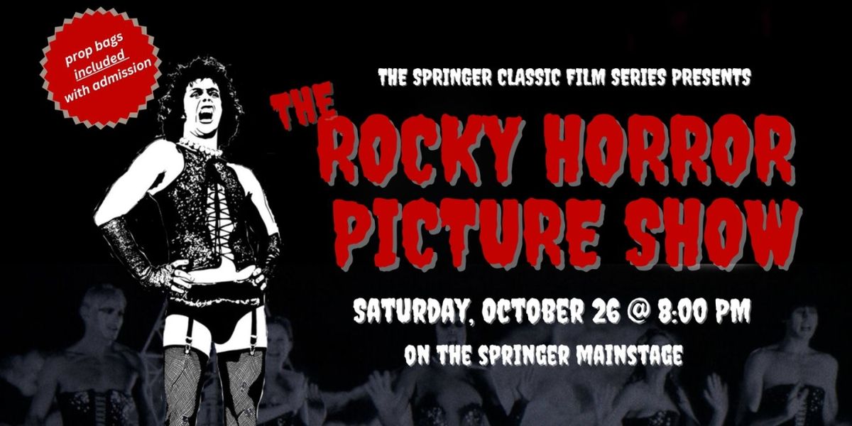 THE ROCKY HORROR PICTURE SHOW Set To 'Time Warp' Again At The Springer