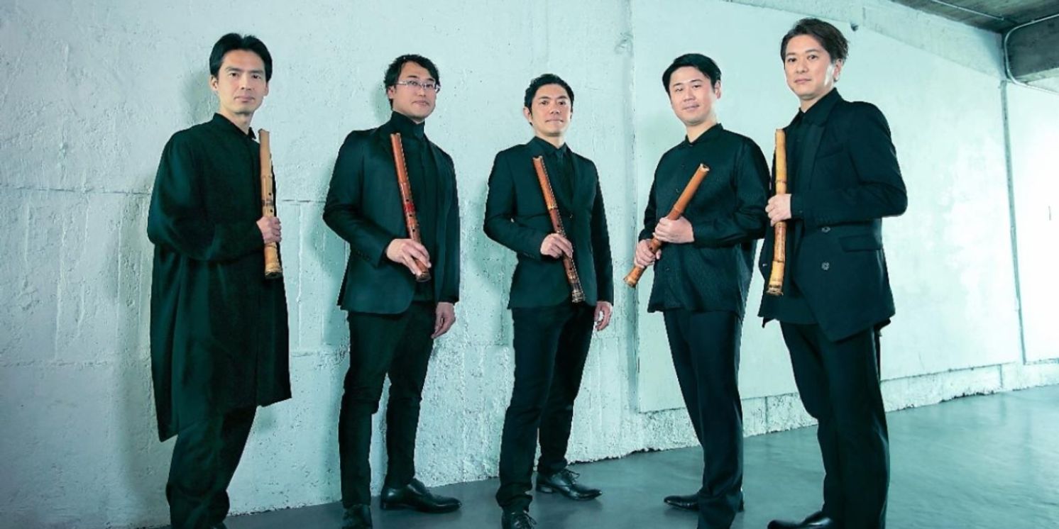 THE SHAKUHACHI 5 To Appear Live At Japan Society In May  Image