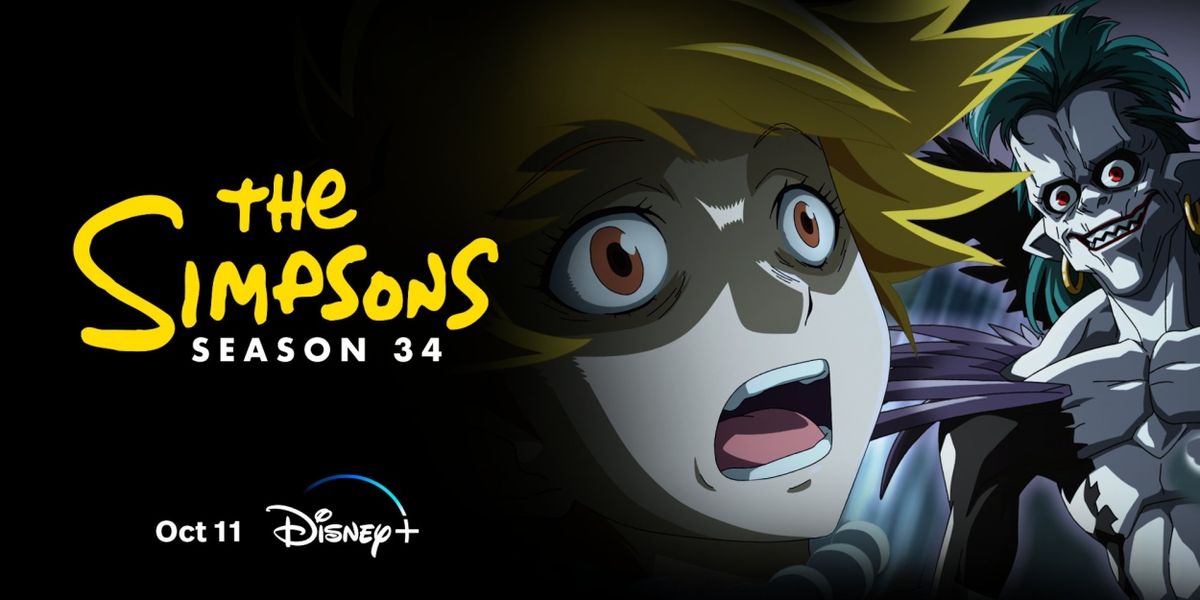 THE SIMPSONS Season 34 Coming to Disney+ In October
