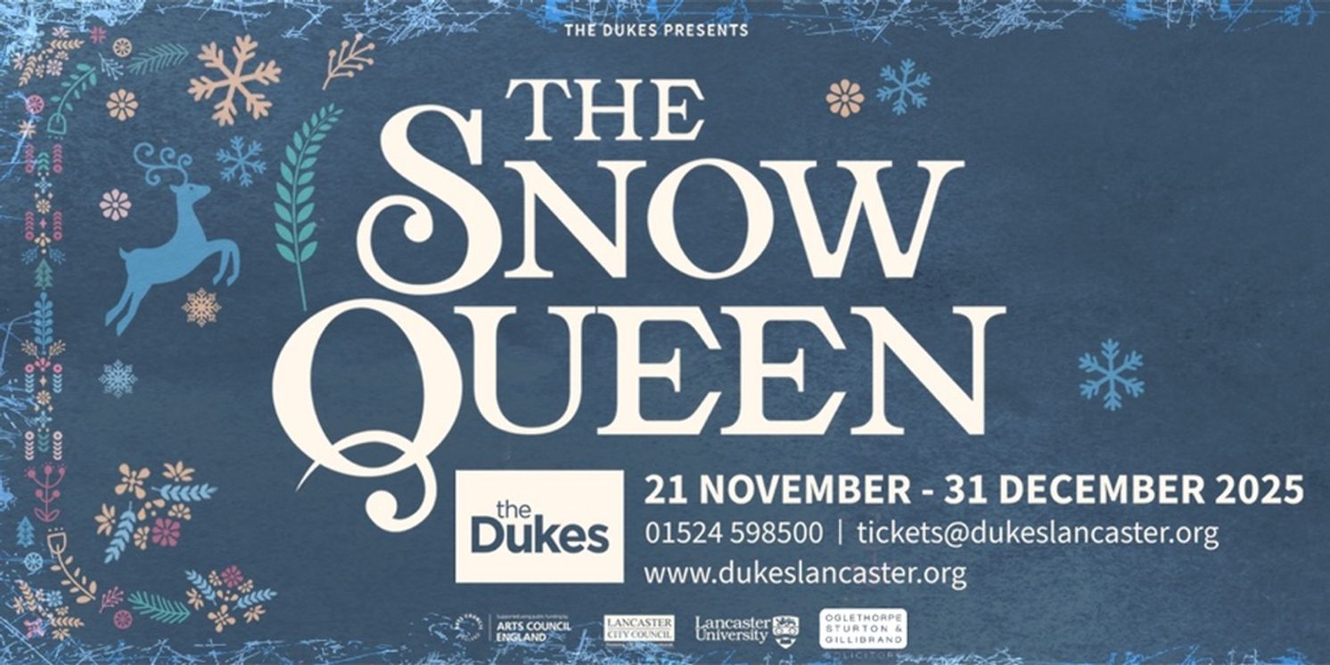 THE SNOW QUEEN to be Presented at The Dukes This Holiday Season  Image