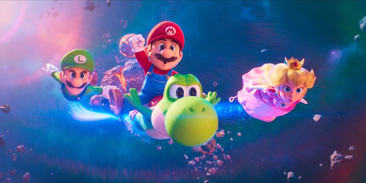 THE SUPER MARIO GALAXY MOVIE to Stream on Peacock in July