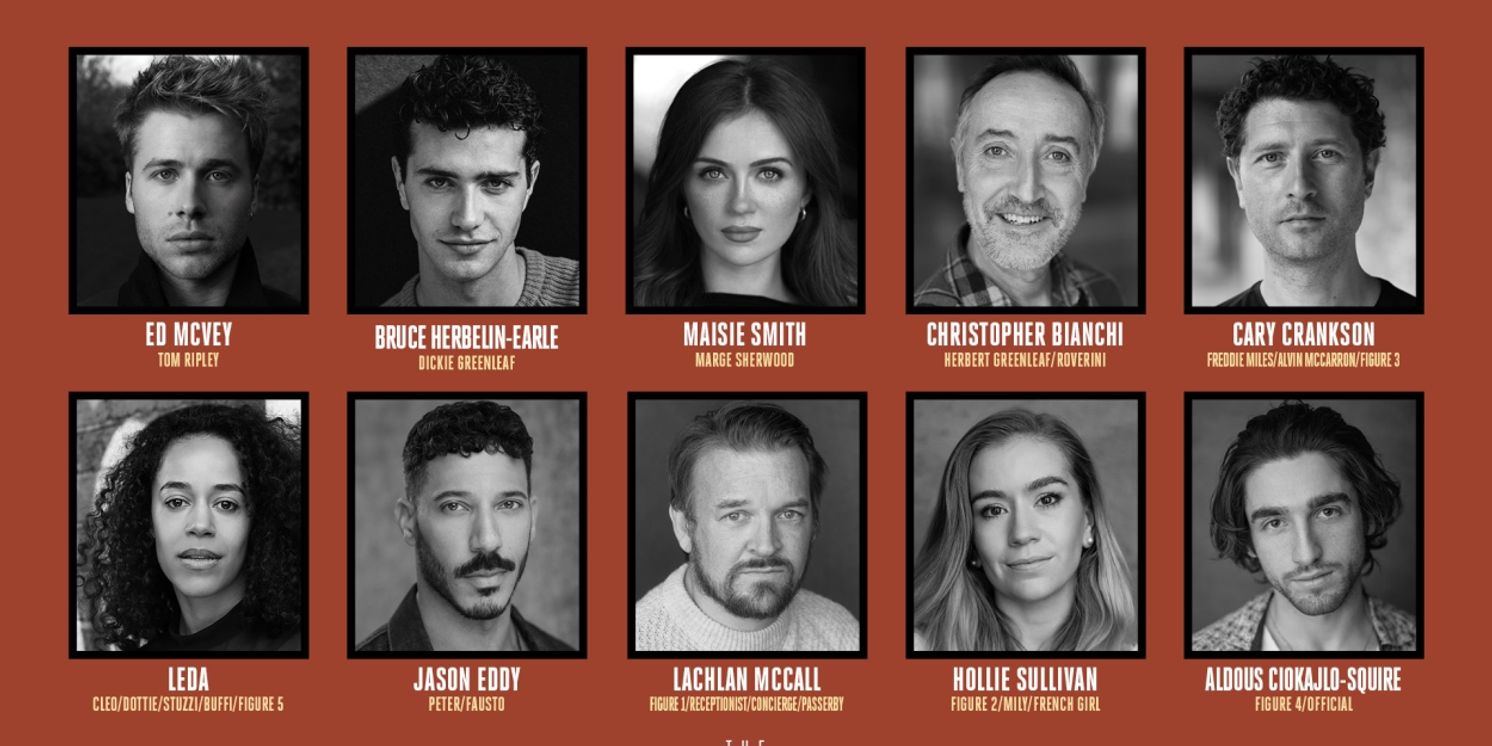 THE TALENTED MR RIPLEY UK Tour Full Cast Announced  Image