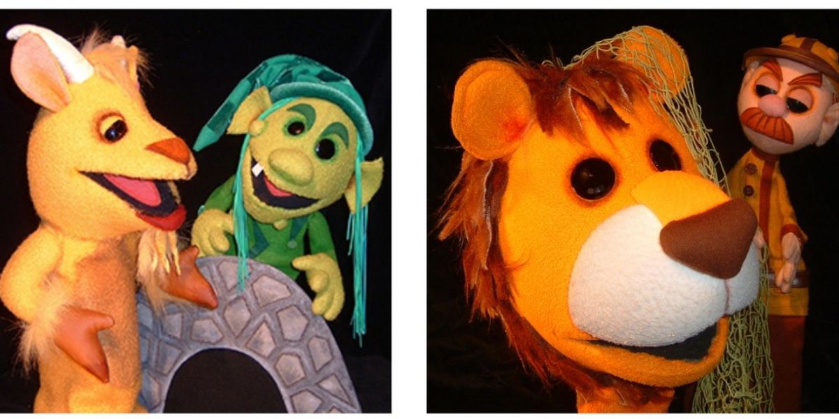 THE THREE BILLY GOATS GRUFF and THE LION AND THE MOUSE Come to the Ballard Institute and Museum of Puppetry