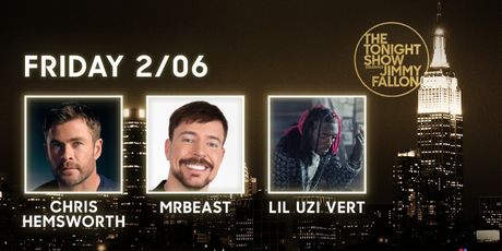 Chris Hemsworth & MrBeast to Join THE TONIGHT SHOW for Winter Olympics Episode Photo