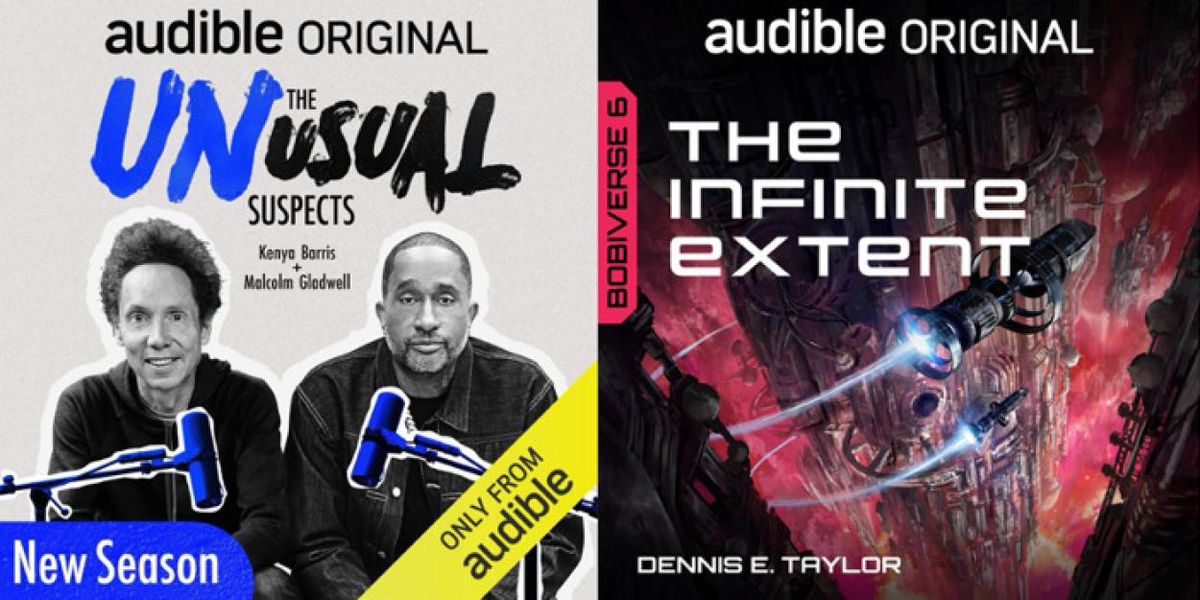 THE UNUSUAL SUSPECTS Season 2 and BOBIVERSE'S THE INFINITE EXTENT to Launch on Audible