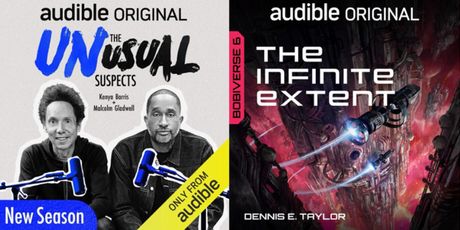 THE UNUSUAL SUSPECTS Season 2 and BOBIVERSE'S THE INFINITE EXTENT to Launch on Audible Photo