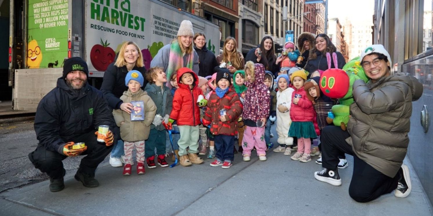 THE VERY HUNGRY CATERPILLAR SHOW Teams Up With City Harvest For Holiday Charity Event  Image