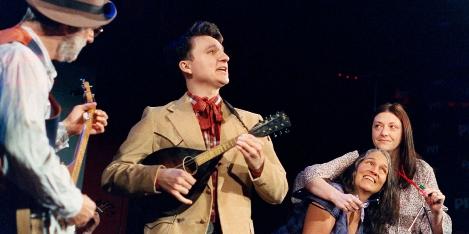 THE WAYFARING STRANGERS Improvised Bluegrass Musical  Image