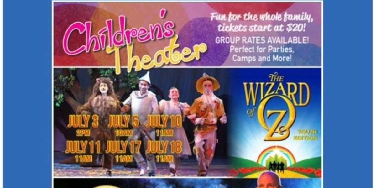THE WIZARD OF OZ and CINDERELLA Set for The Gateway 2026 Summer Children's Theatre Series
