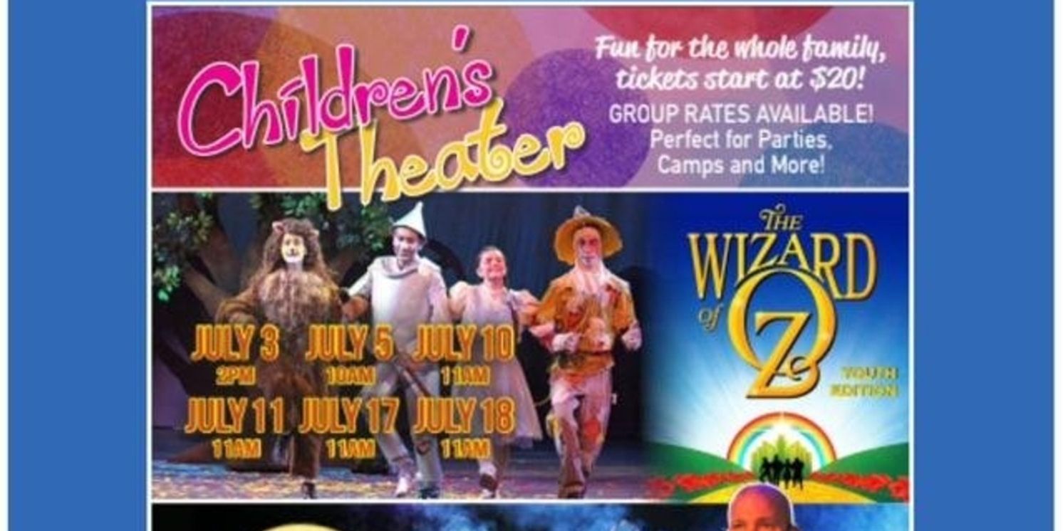 THE WIZARD OF OZ and CINDERELLA Set for The Gateway 2026 Summer Children's Theatre Series  Image