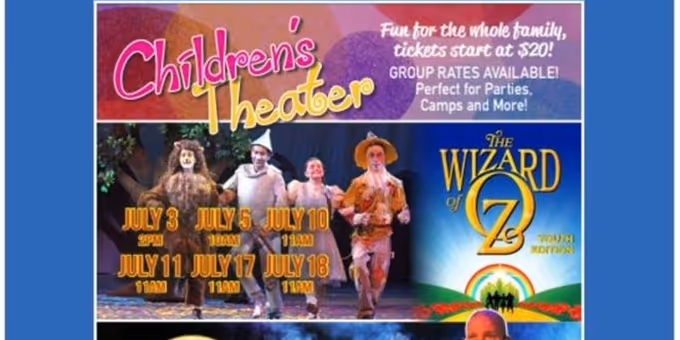 THE WIZARD OF OZ and CINDERELLA Set for The Gateway 2026 Summer Children's Theat Photos
