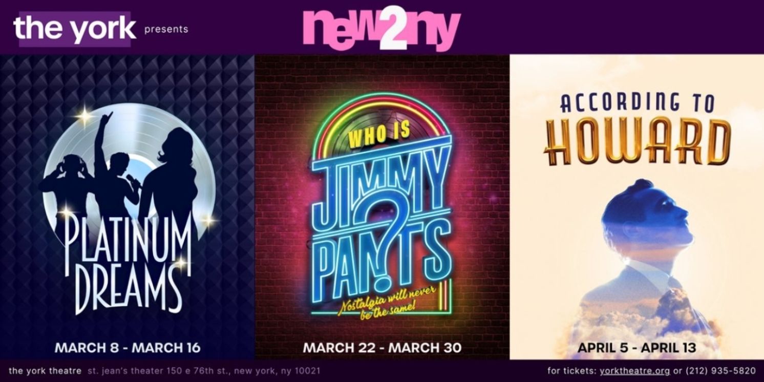 The York Theatre Unveils 2025 Spring Season With New 'New2NY' Series  Image