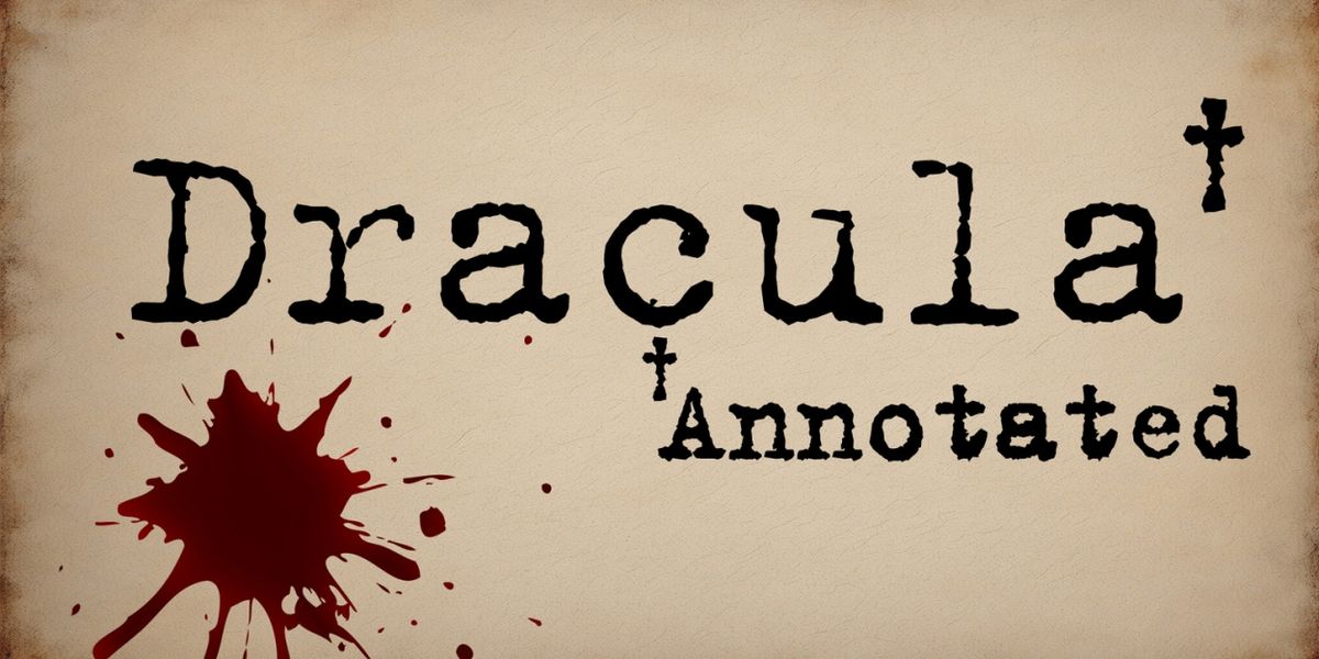 Theatre Dybbuk Brings DRACULA, ANNOTATED to the Stage in Shatto Chapel