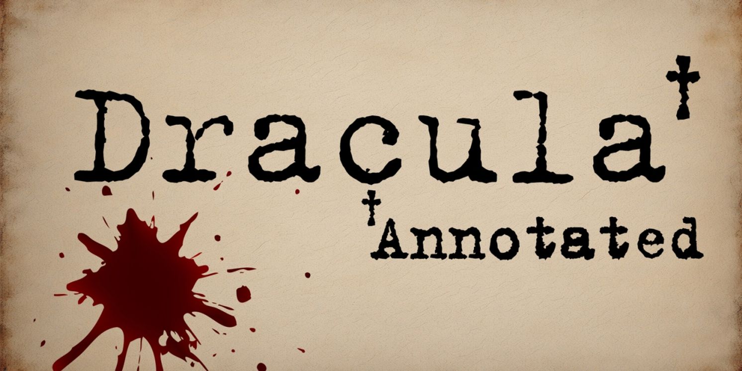 Theatre Dybbuk Brings DRACULA, ANNOTATED to the Stage in Shatto Chapel  Image