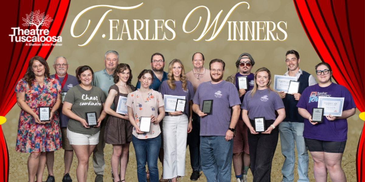 Theatre Tuscaloosa Reveals 2024-25 T. Earle Johnson Award Winners