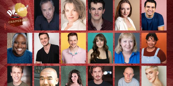 Full Cast Set for THE DROWSY CHAPERONE at Theo Ubique Cabaret Theatre Photos