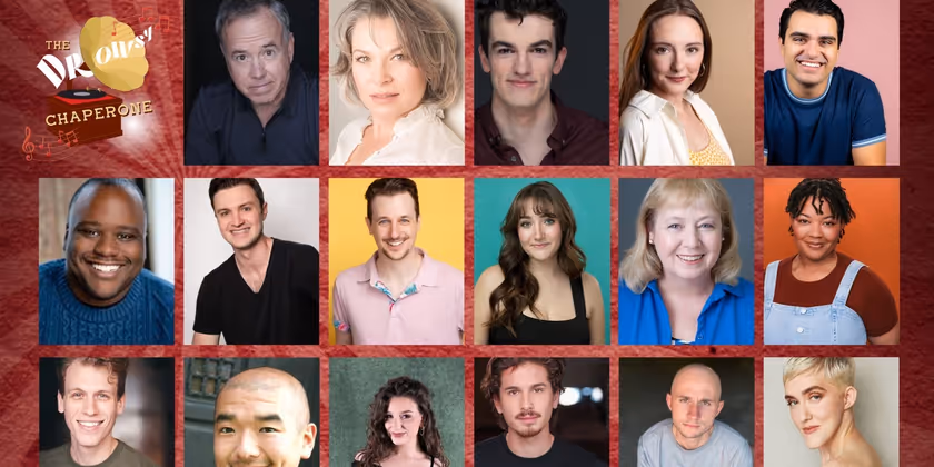 Full Cast Set for THE DROWSY CHAPERONE at Theo Ubique Cabaret Theatre Photo